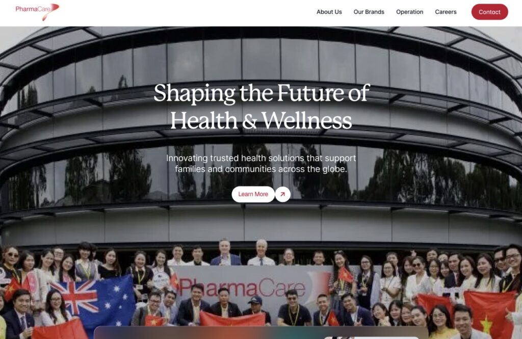 WordPress web design Sydney project example