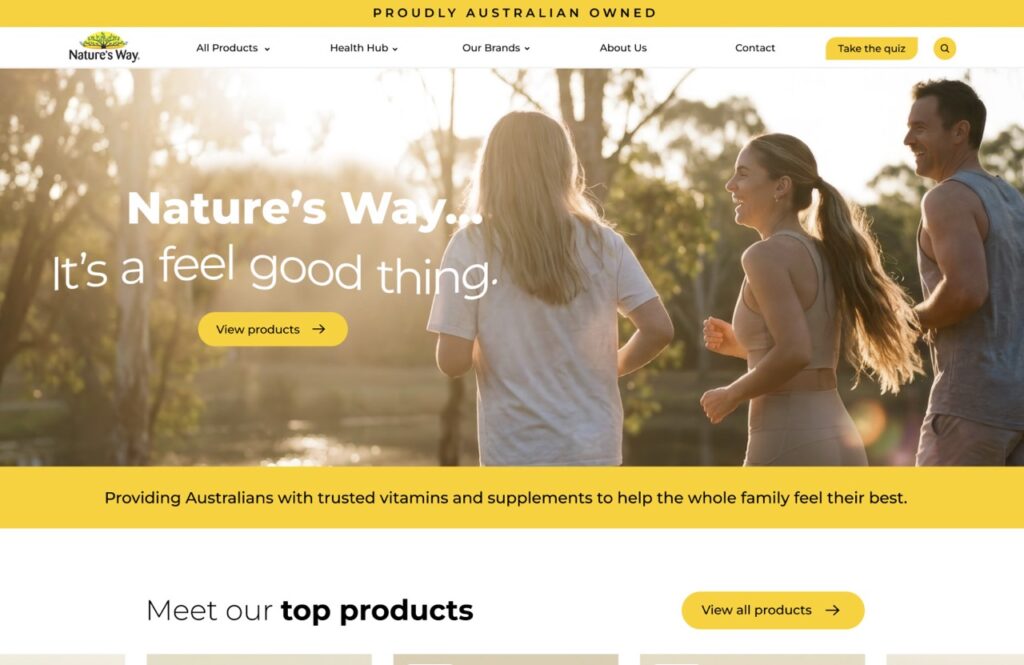 WordPress web design Sydney project example