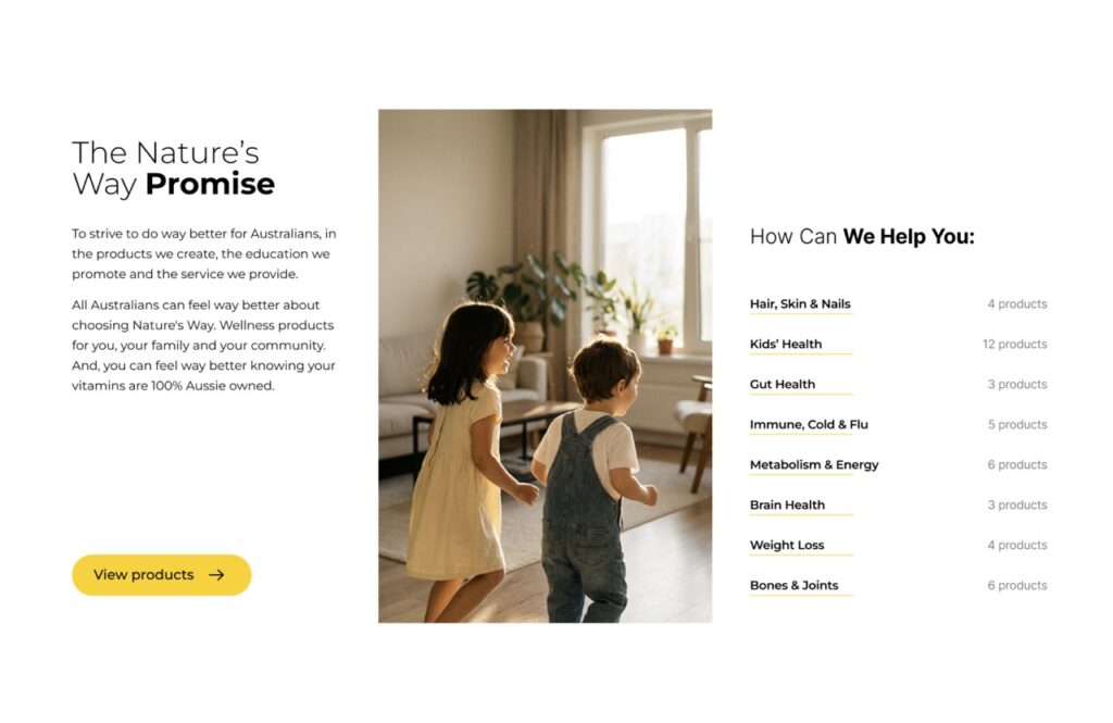 WordPress web design Sydney project example