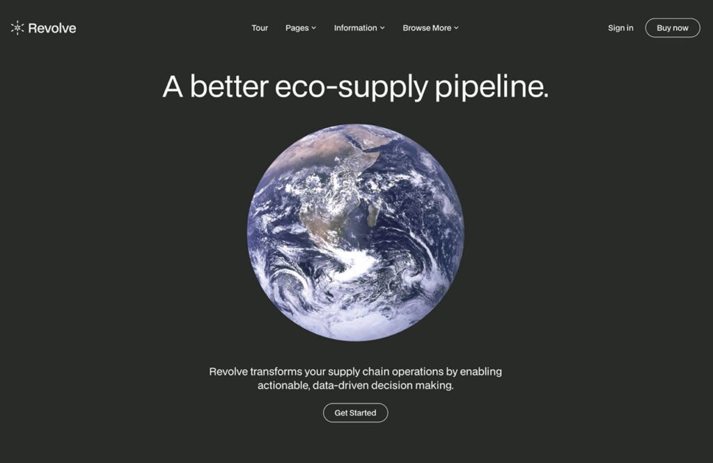 Small business WordPress website design example